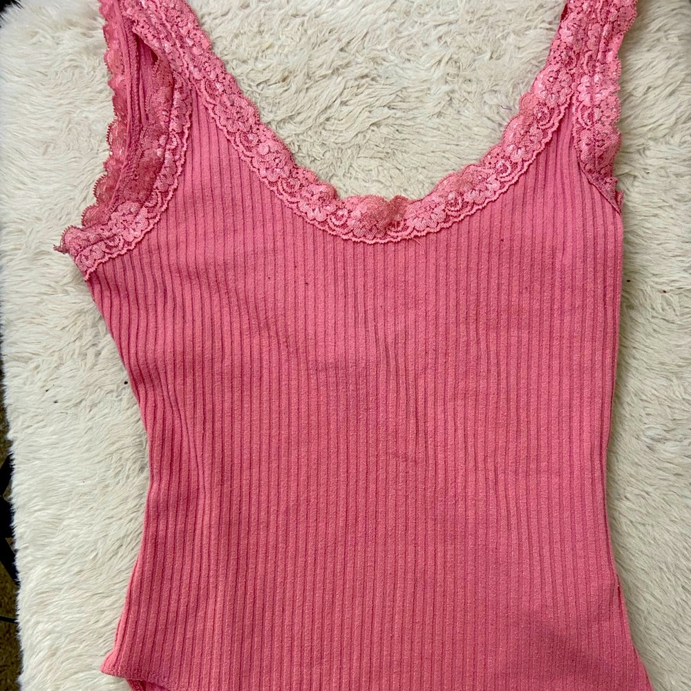 Pink Body Suit Top 💗
